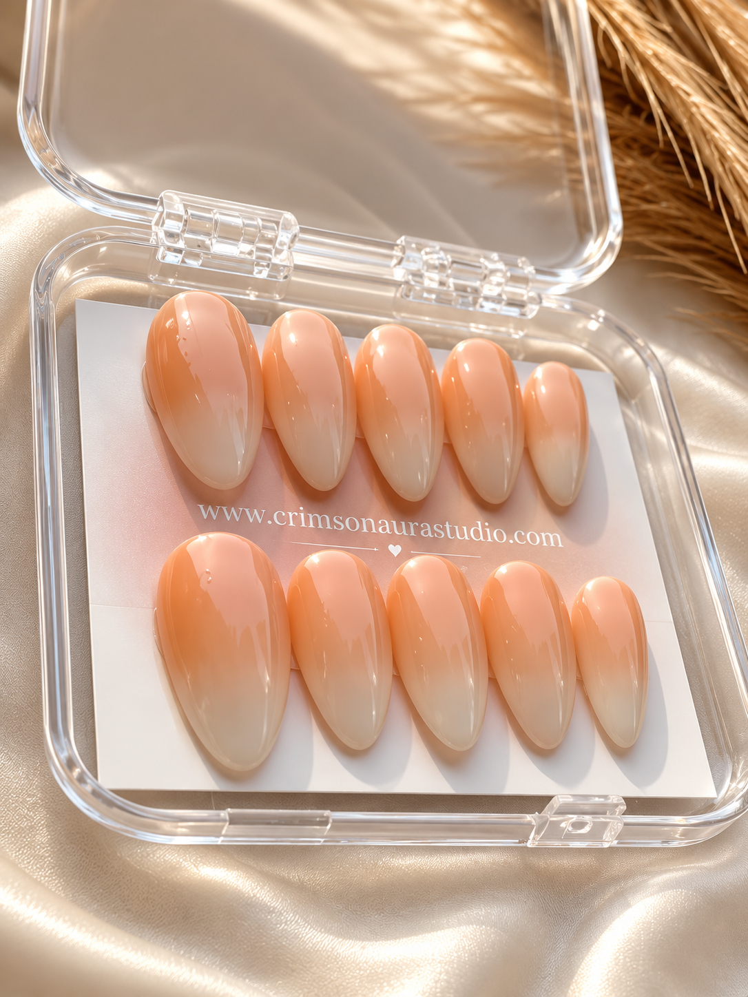 Ivory Peach Kiss